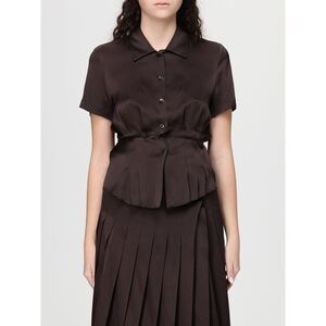 Semicouture Shirt Woman Cocoa